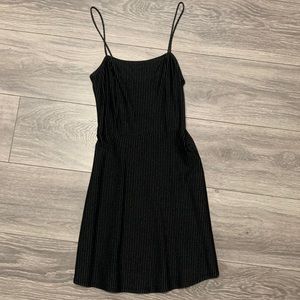 Pinstriped Urban Outfitters Mini Dress